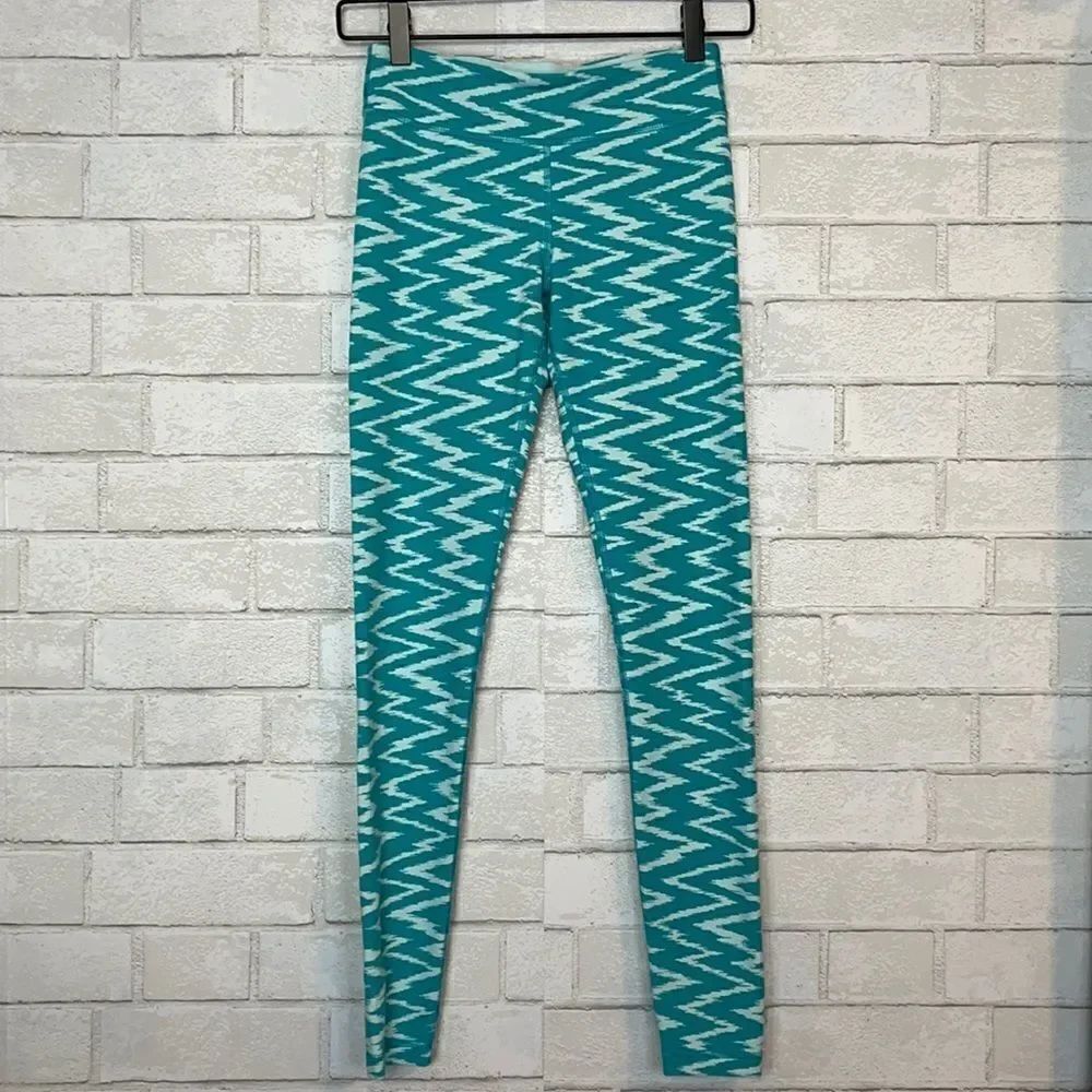 Lululemon Ivivva Ikat Print Leggings 12